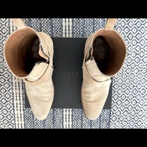 Made in Spain ORO Madrid strap boots.